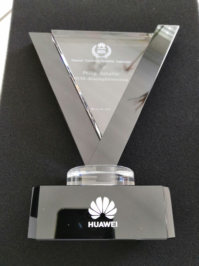 Huawei HCSI trophy