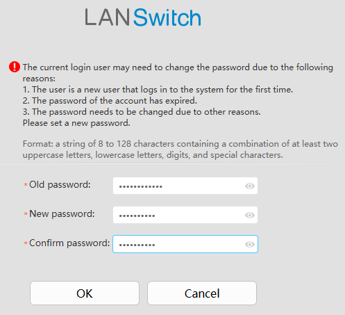 Huawei S5700 WebUI Password Change Huawei S5700 WebUI Password Change