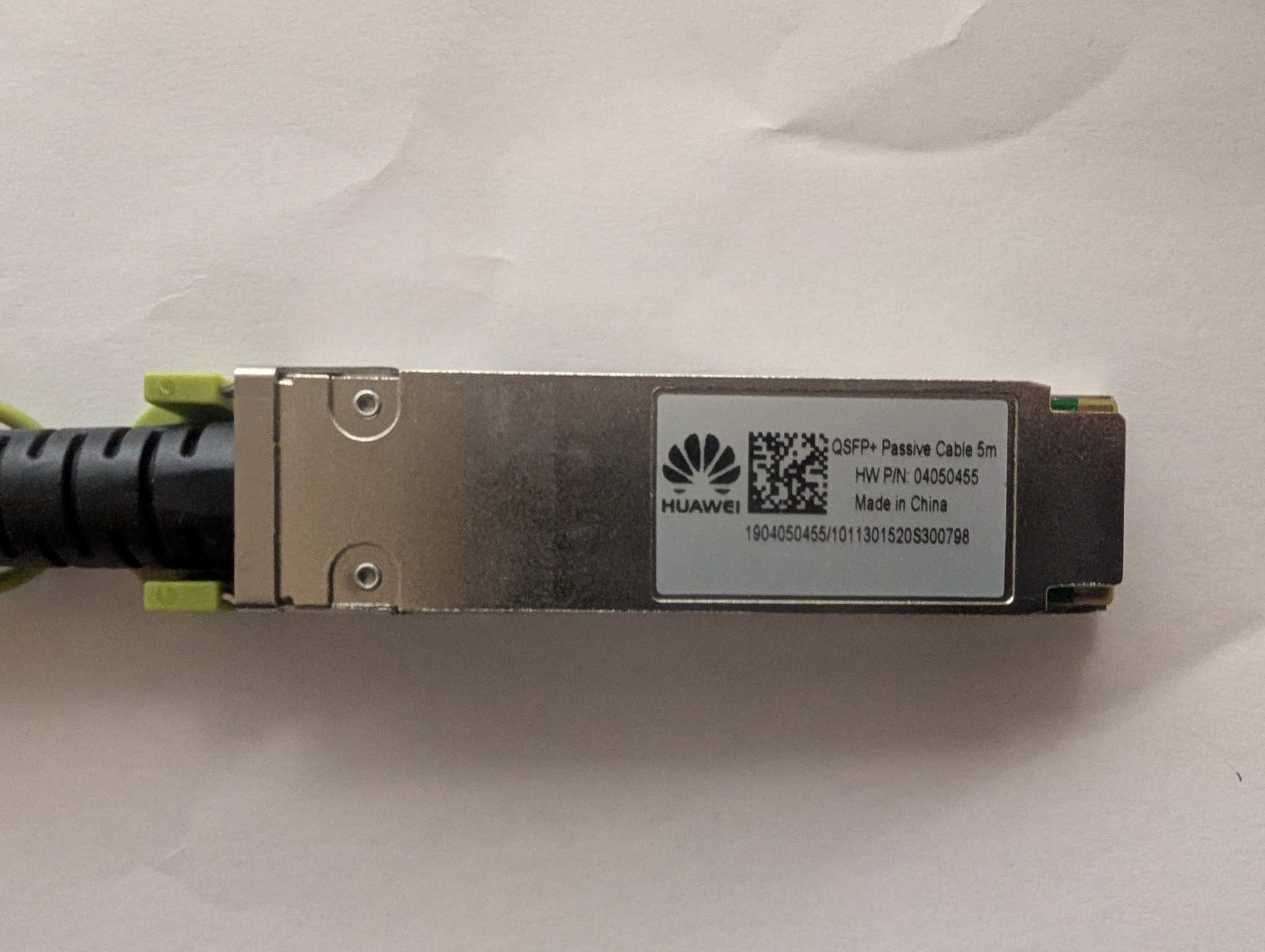 Huawei 40Gbps QSFP+ Passive Cable 5m